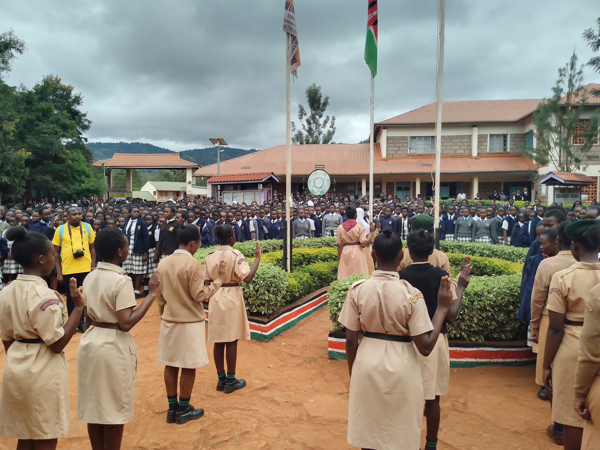 Kaani lions girls school students